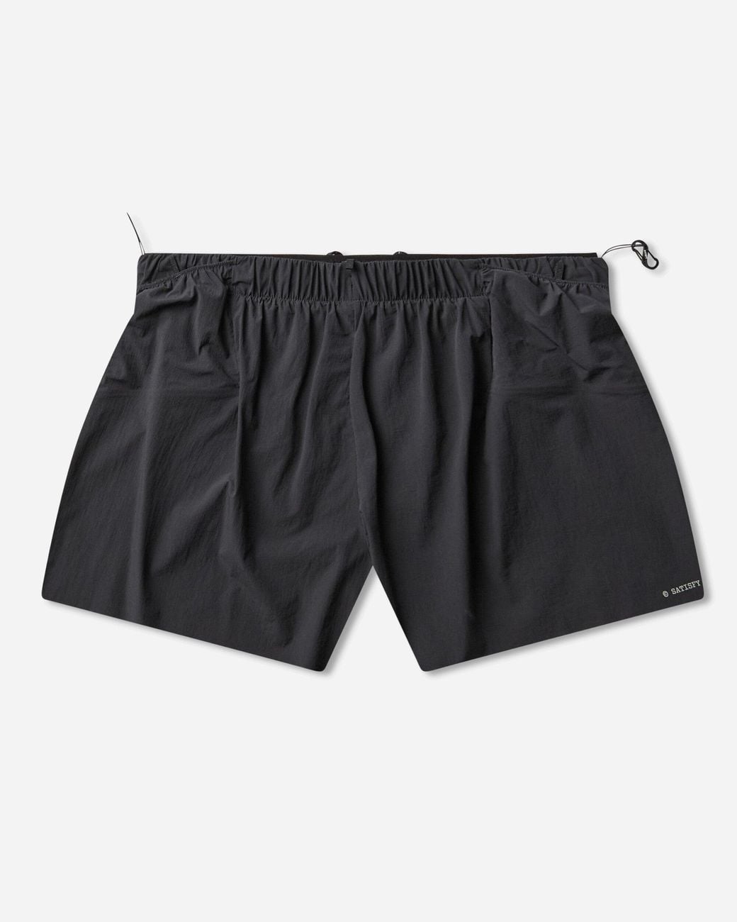 Satisfy Black Justice Distance 2.5In Shorts for men