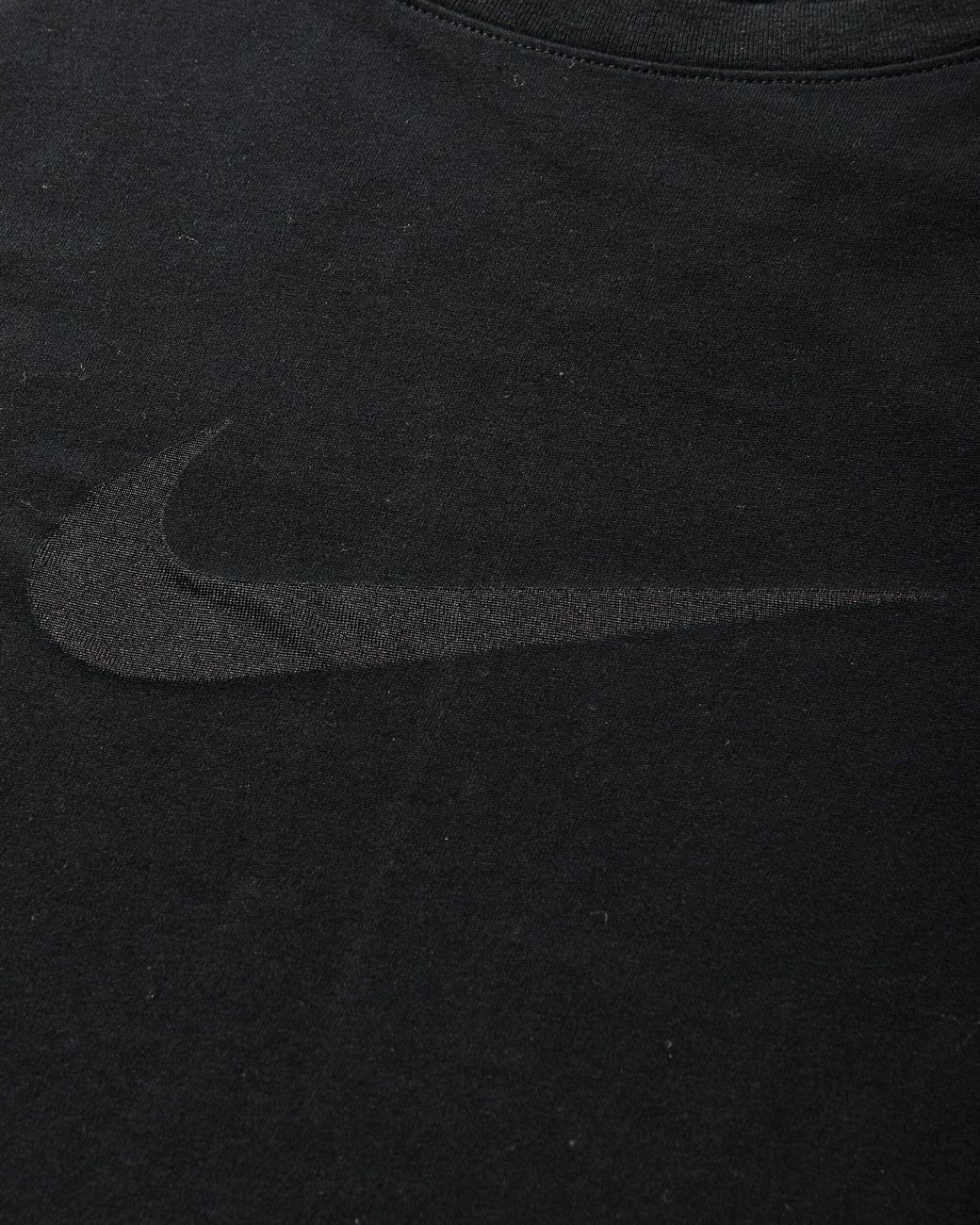 Nike Black Women S Slim Shortsleeve Burnout Logo Top