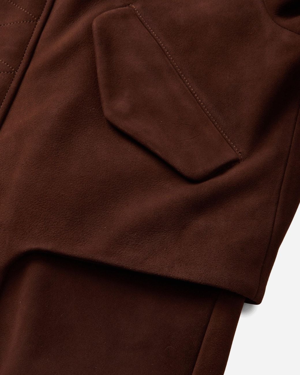 Levi's Brown S Tab Suede Bomber Jacket Toffee for men