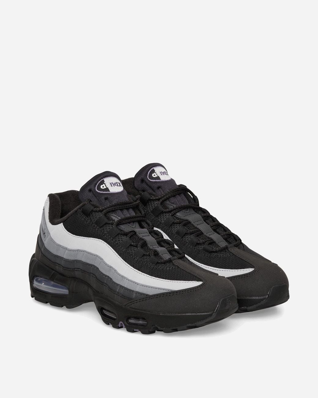 Nike Black Air Max 95 Big Bubble Premium Sneakers for men