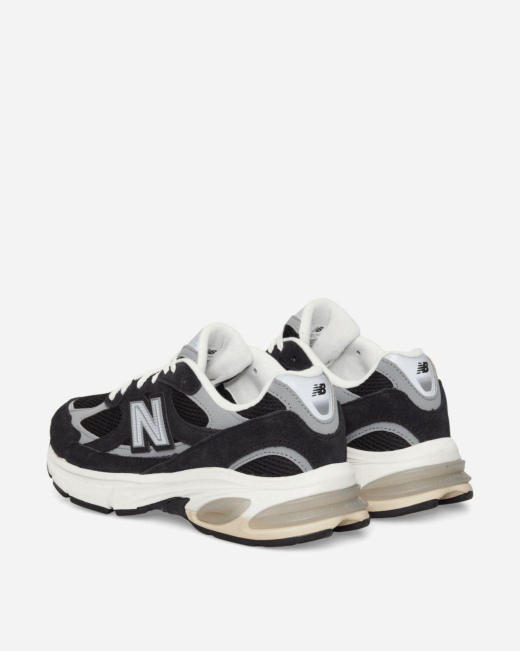 New Balance White 2010 Sneakers / Shadow Grey for men