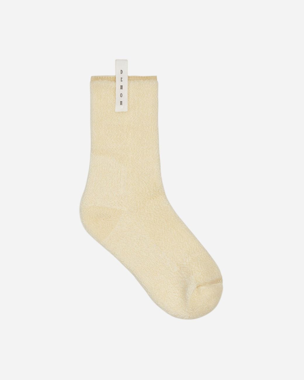 Demon White Logo Socks for men