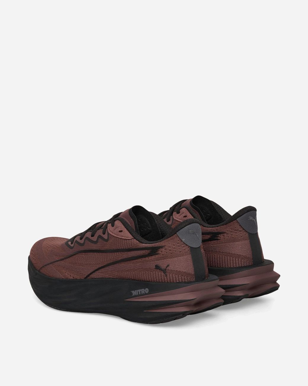 PUMA Brown Deviate Pure Nitro Sneakers Rich Cocoa for men