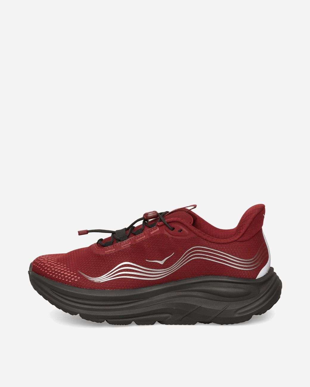 Hoka One One Red Clifton 11 Gtx Sneakers Varsity Burgundy Carbon for men