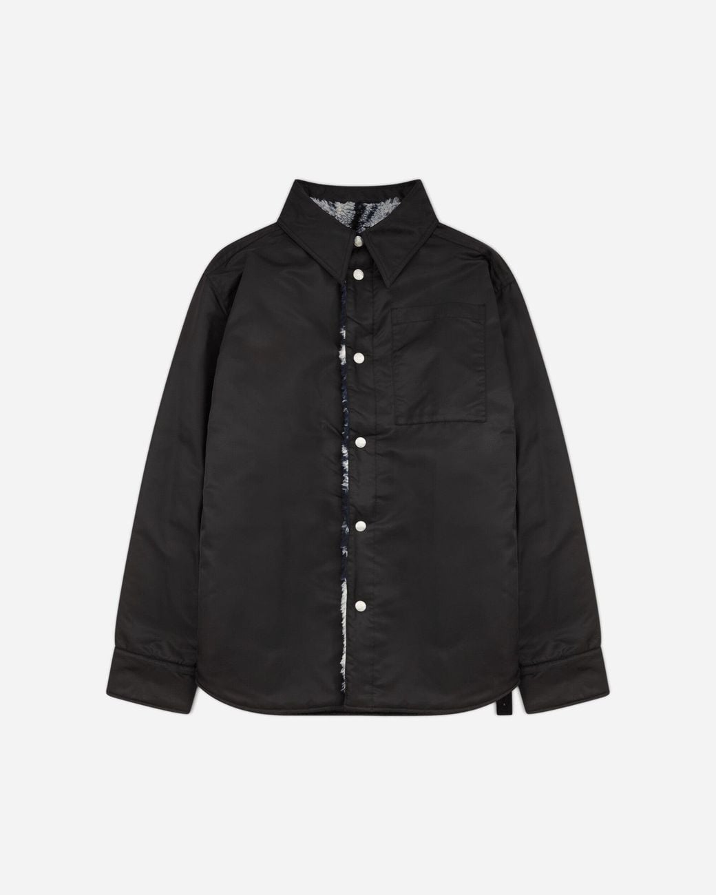 Oamc Peacemaker Blue Reversible Overshirt for men