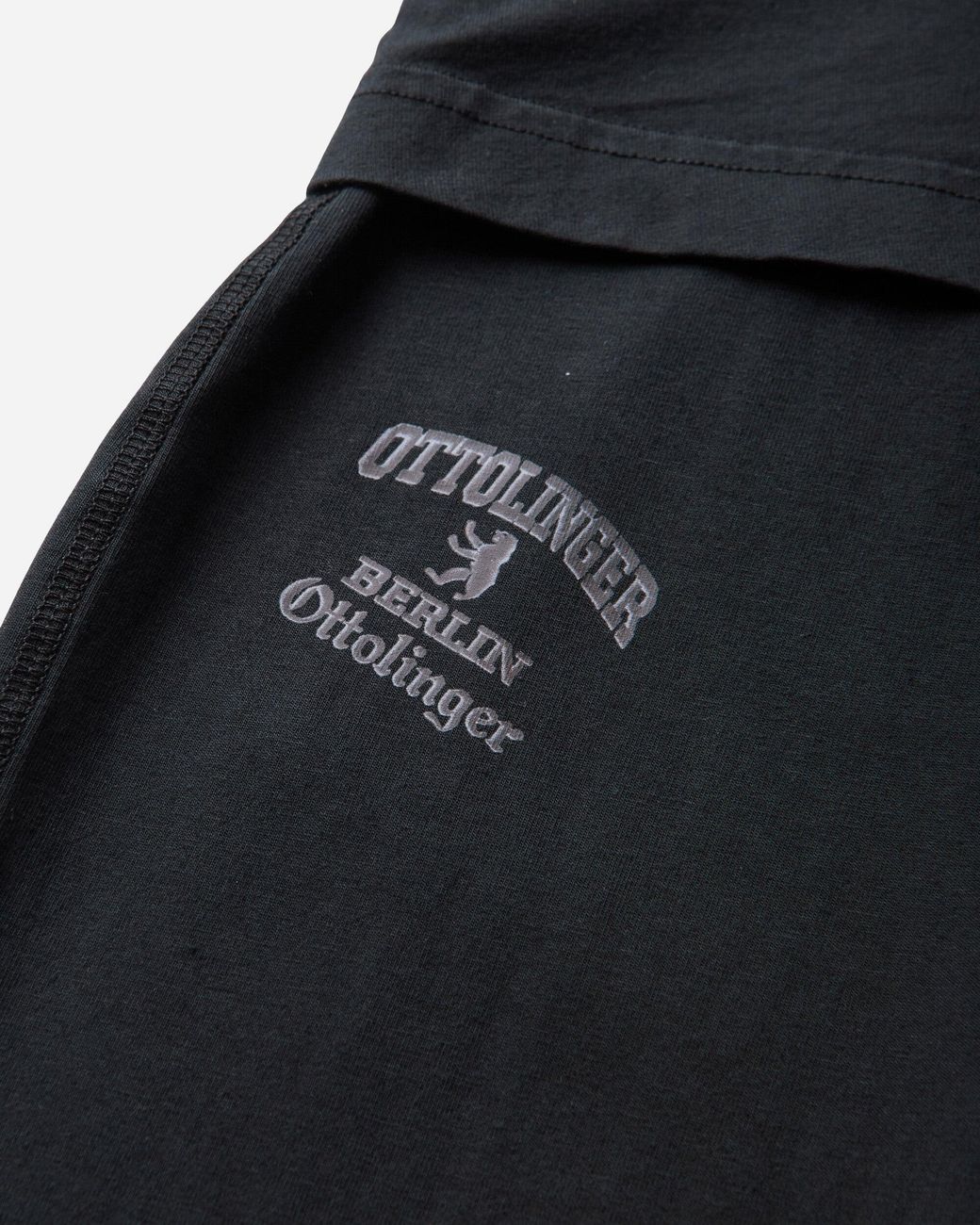 OTTOLINGER Black Drop-Fold Otto Leggings Washed