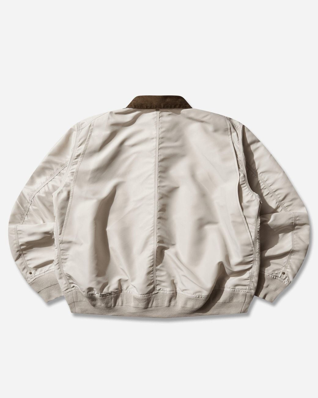 Sacai Carhartt Wip Nylon Twill X Duck Blouson Ivory in Natural for