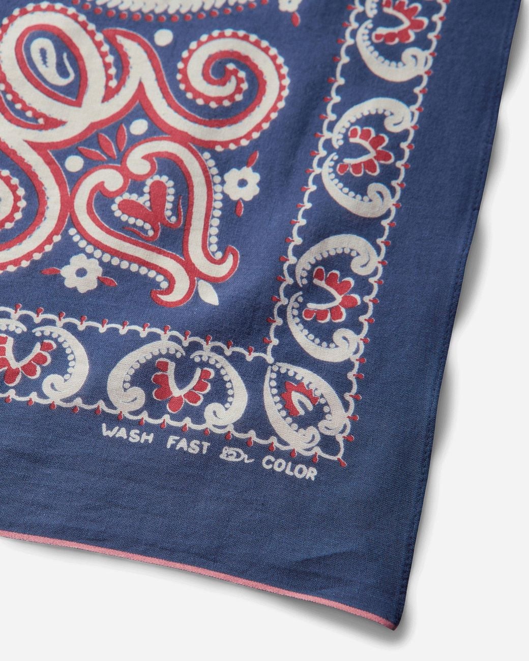 Kapital Blue Fastcolor Selvedge Bandana (sambo Paisley) Navy for men