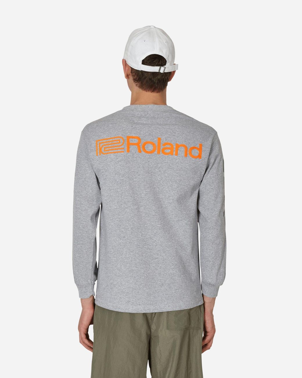 Pleasures Gray Music Longsleeve T-Shirt for men