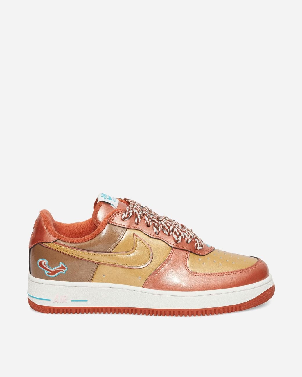 Nike Pink Nigo X J-Hope Air Force 1 01 Sneakers Burnt Sunrise Metallic for men