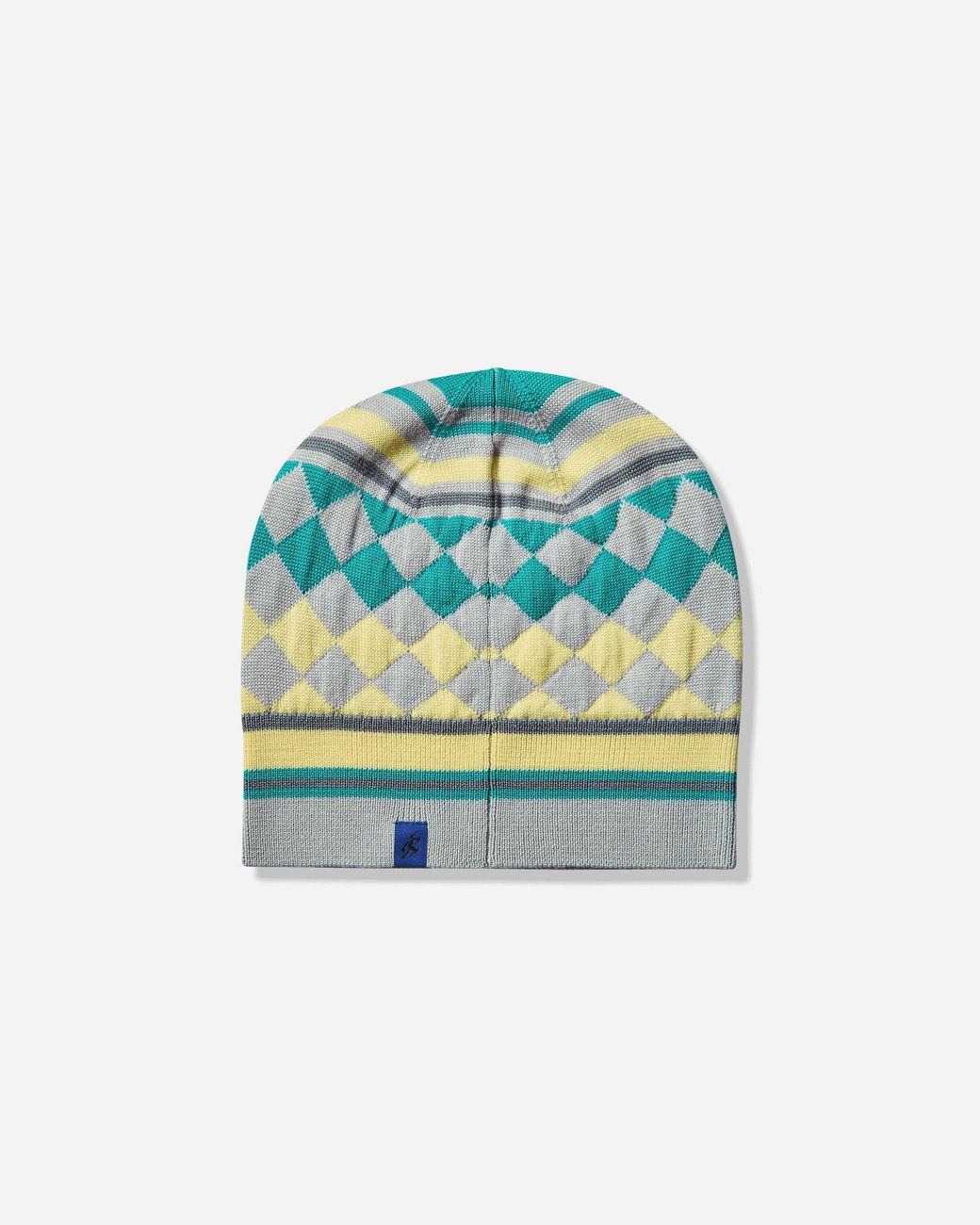 Asics Novalis Aquifolia Knit Hat Blue Haze / Lemon for men