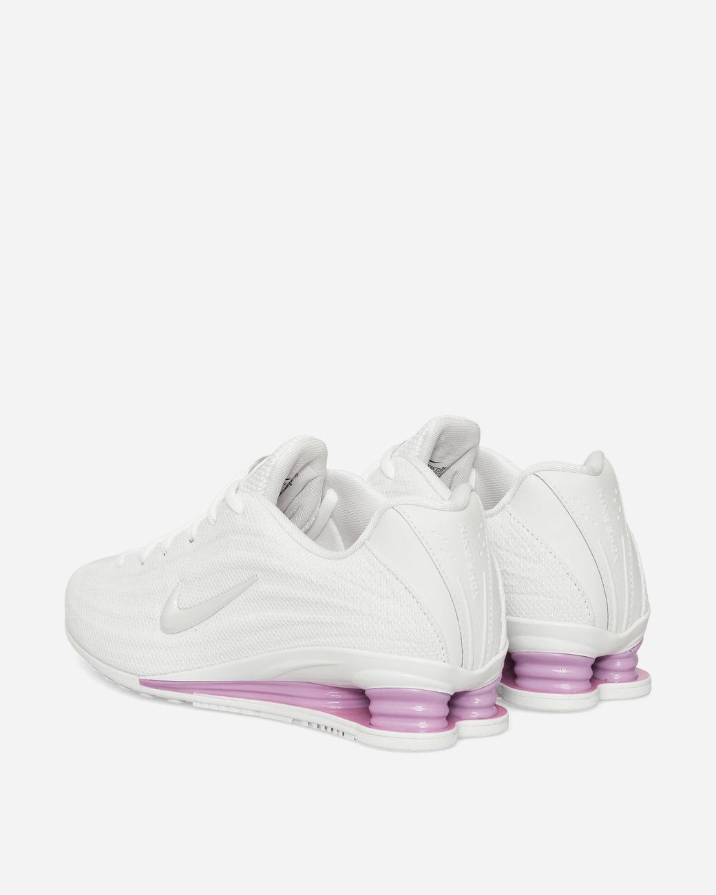 Nike White Women S Shox Z Sneakers / Light Magenta