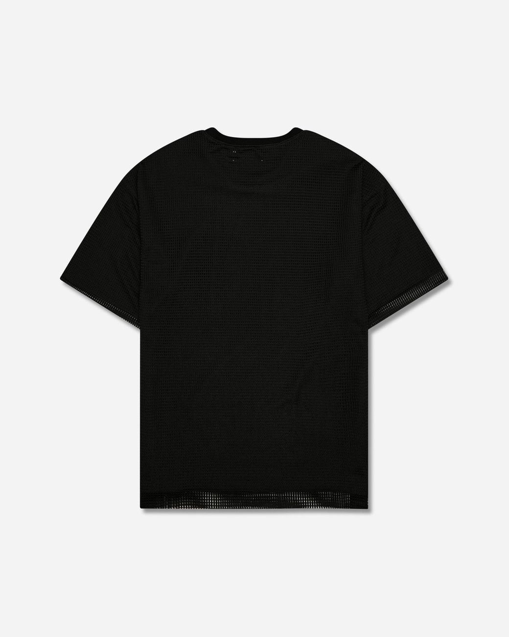 Oamc Peacemaker Black Men S Mesh Layer T-shirt for men