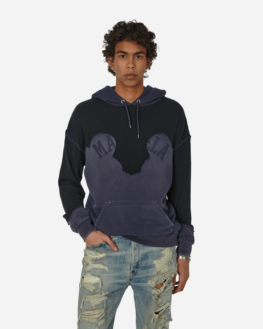 MAISON MARGIELA DECORTIQUE 再構築 パーカー Maison Margiela Décortiqué Hoodie Vintage in Blue for Men | Lyst