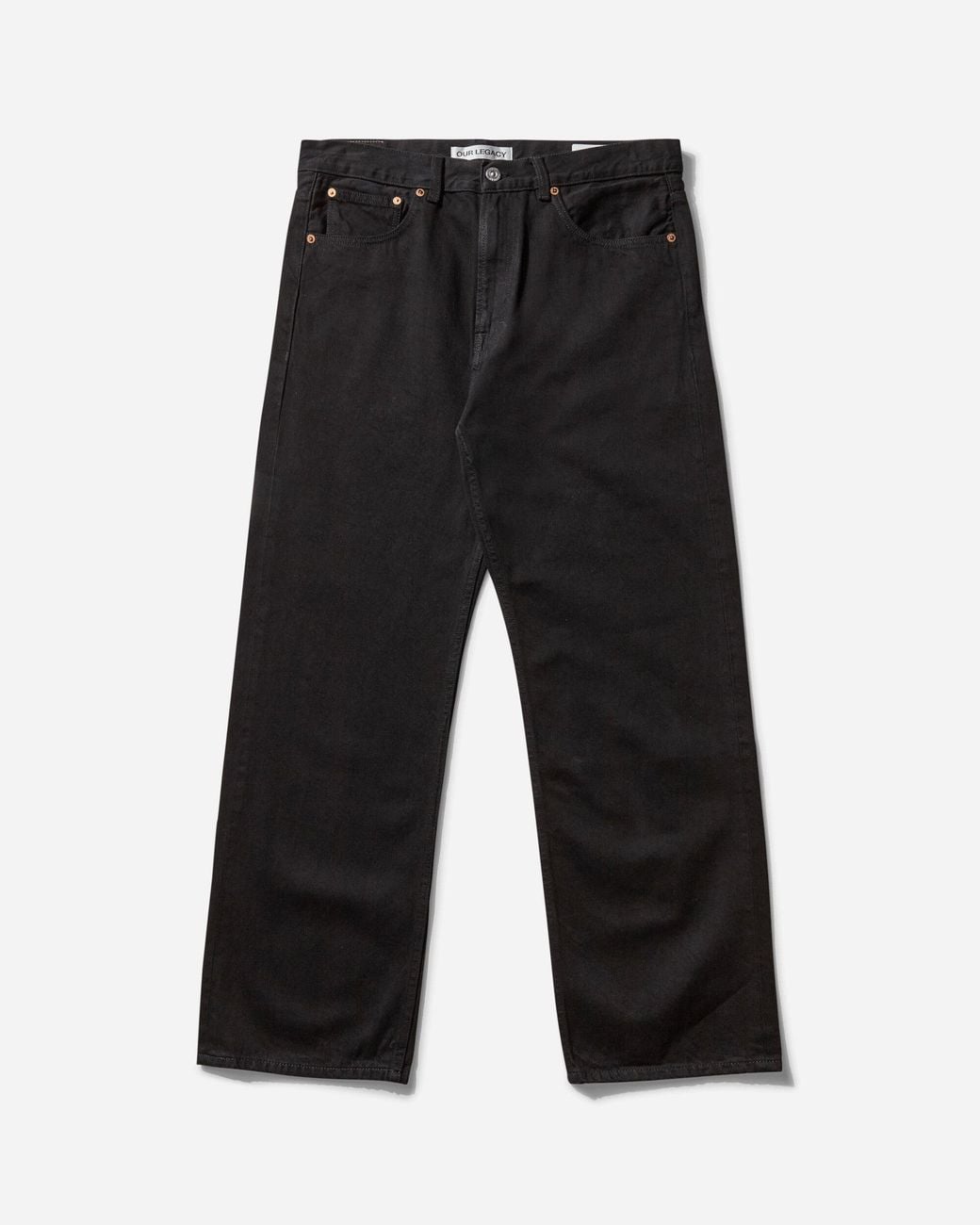 Our Legacy Black S Third Cut Jeans Selvedge for men