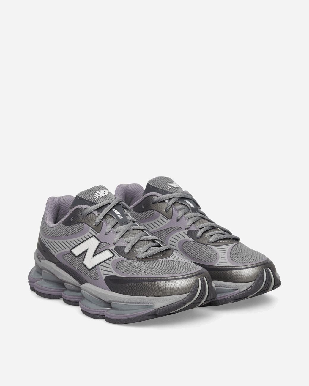 New Balance Gray Abzorb 2000 Days Sneakers Truffle Salt Castlerock for men