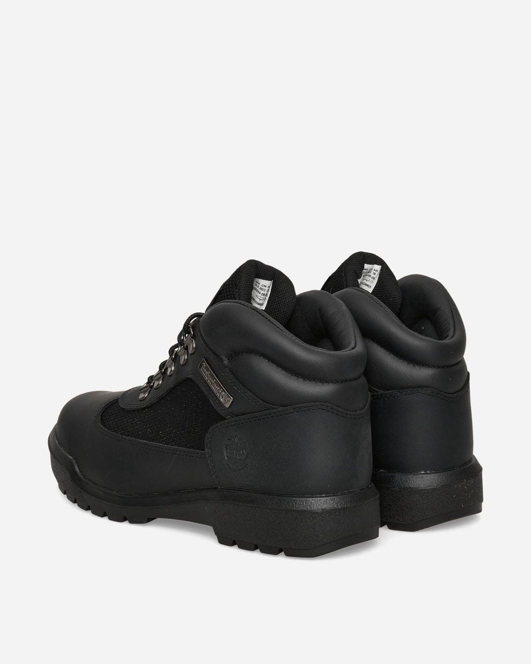 Timberland Black Waterproof Field Boots for men
