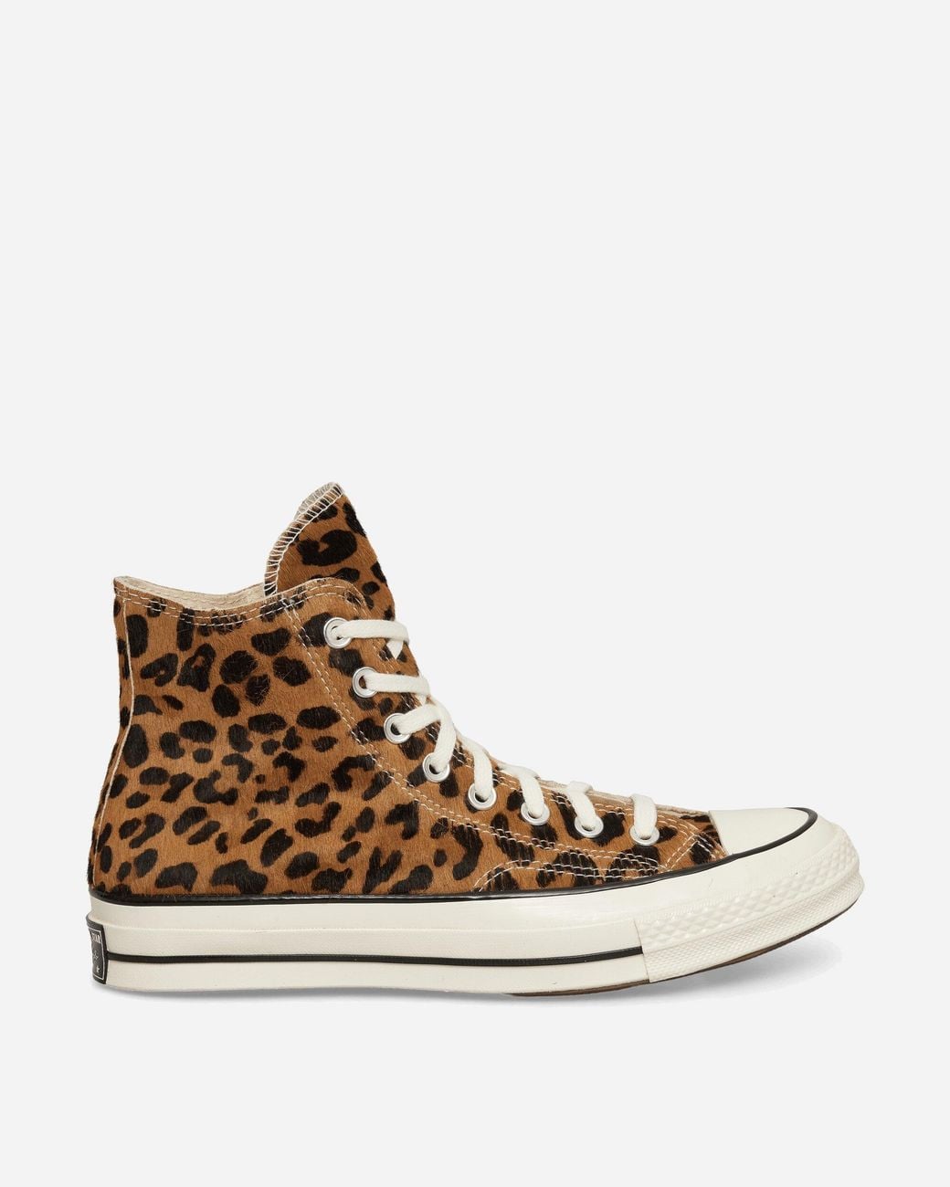 Converse Brown Chuck 70 Leopard Pony Hair Sneakers Natural Ivory for men