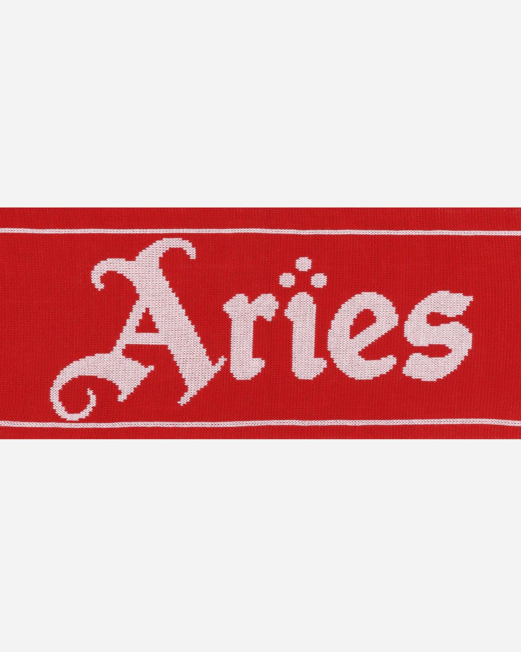 Aries Arsenal Column Logo Scarf in Red for Men | Lyst UK