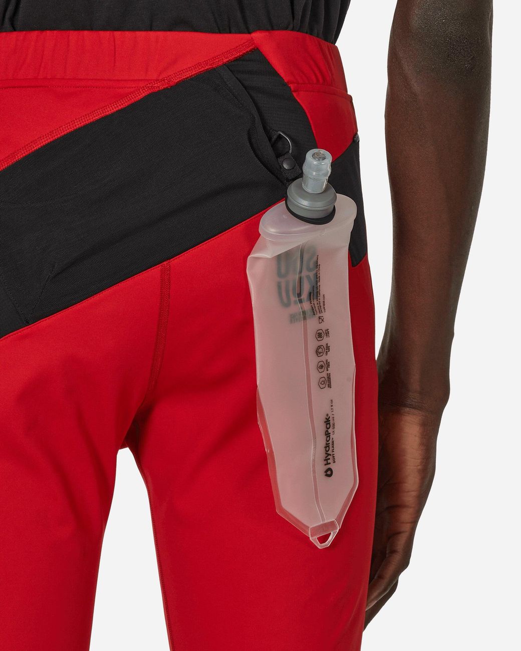 The North Face Red Undercover Soukuu Trail Run Utility Shorts Tights Chili Pepper for men