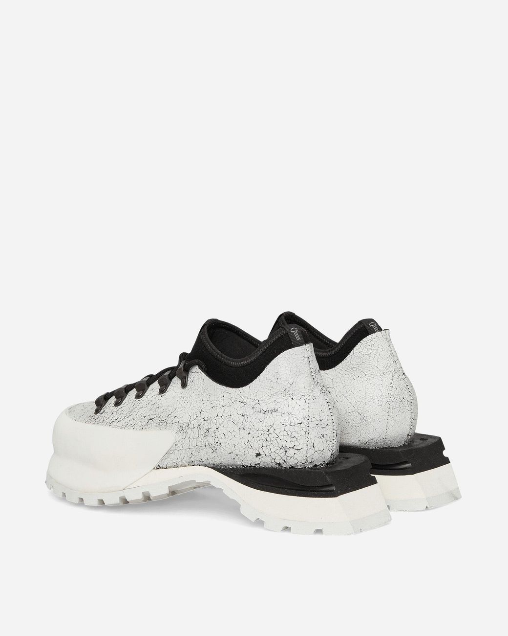 Demon White Poyana Leather Boots for men