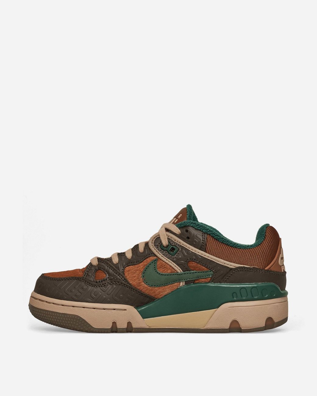 Nike Brown Nigo Air Force 3 Low Sneakers Baroque Pecan for men