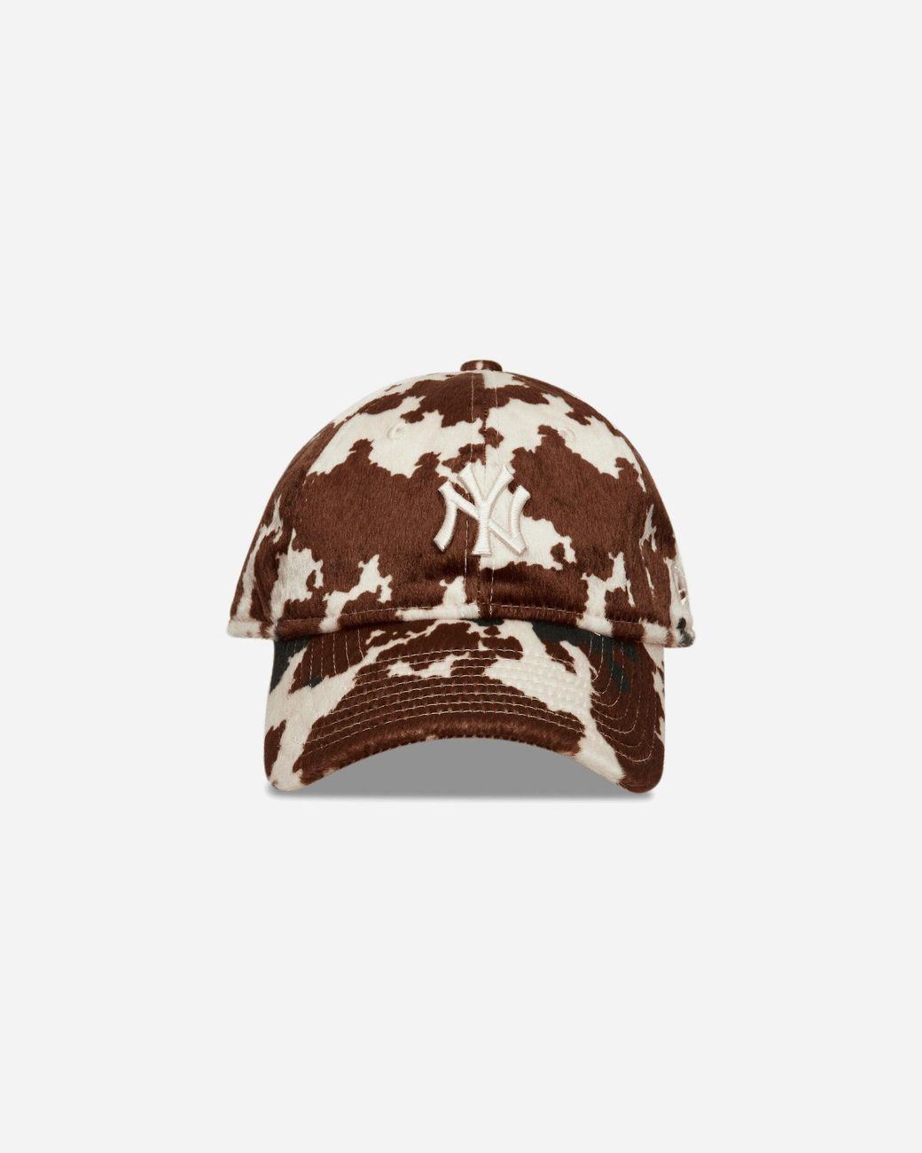 KTZ Brown New York Yankees Animal Print 9Twenty Adjustable Cap for men