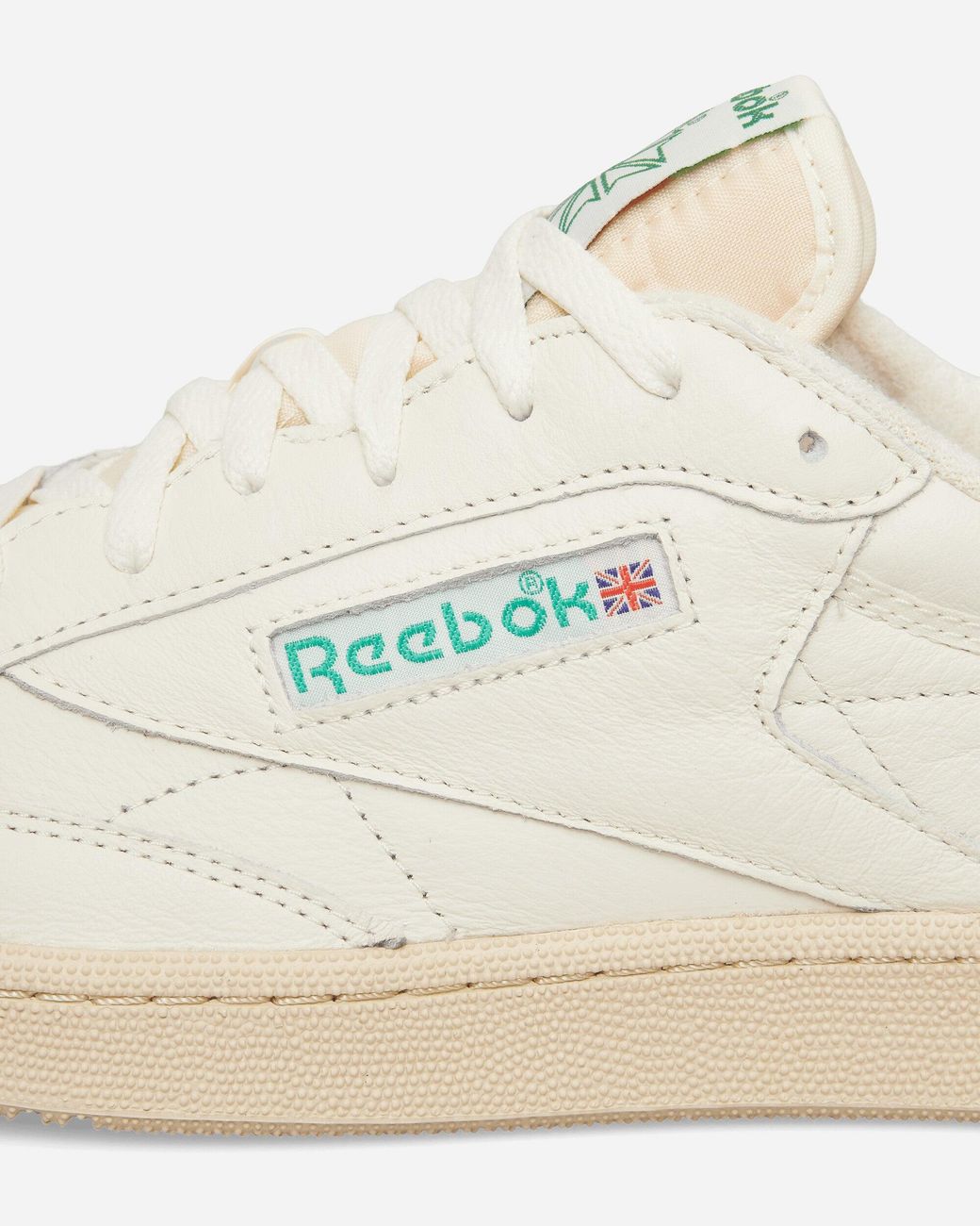 Reebok Club C 85 Vintage Sneakers Chalk / Paper White / Glen Green for men