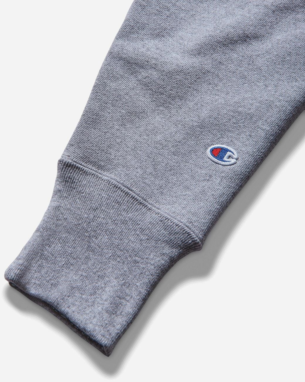 Champion Blue Men S Made In Usa Reverse Weave Relaxed Sweatshirt Oxford Gray for men