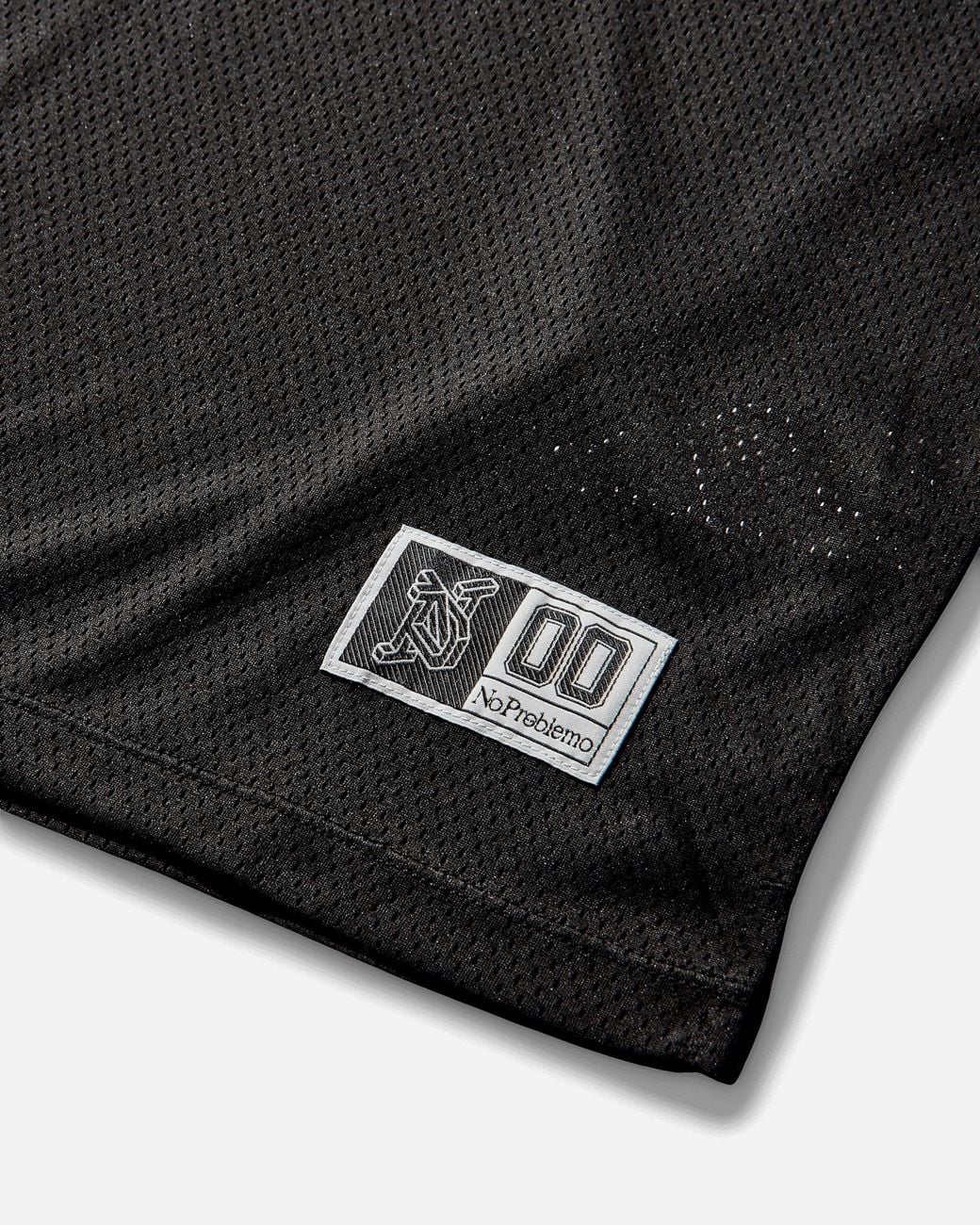 No Problemo Black Nyp Sports Poly Vest for men