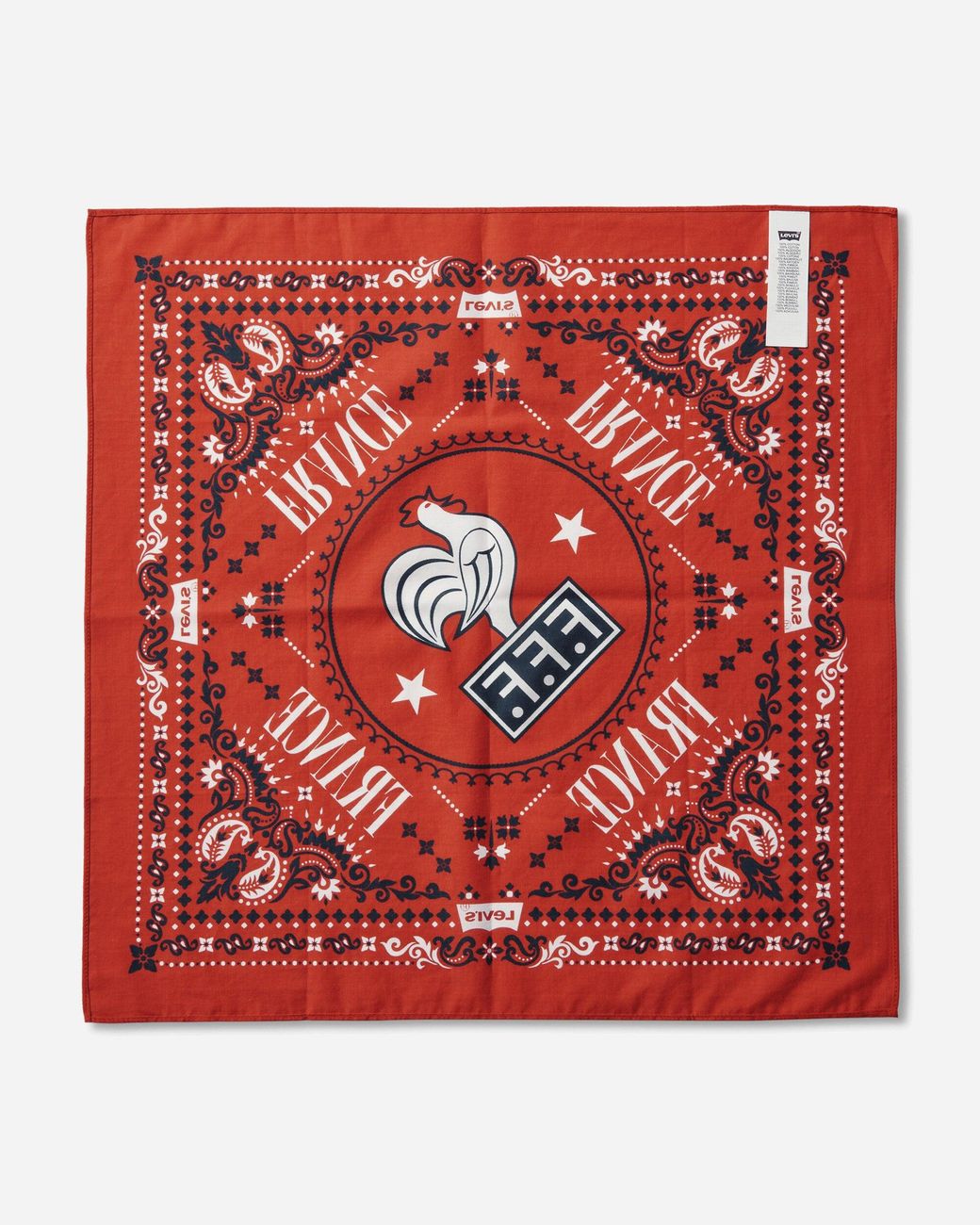 Levi's Red France Football Bandana for men