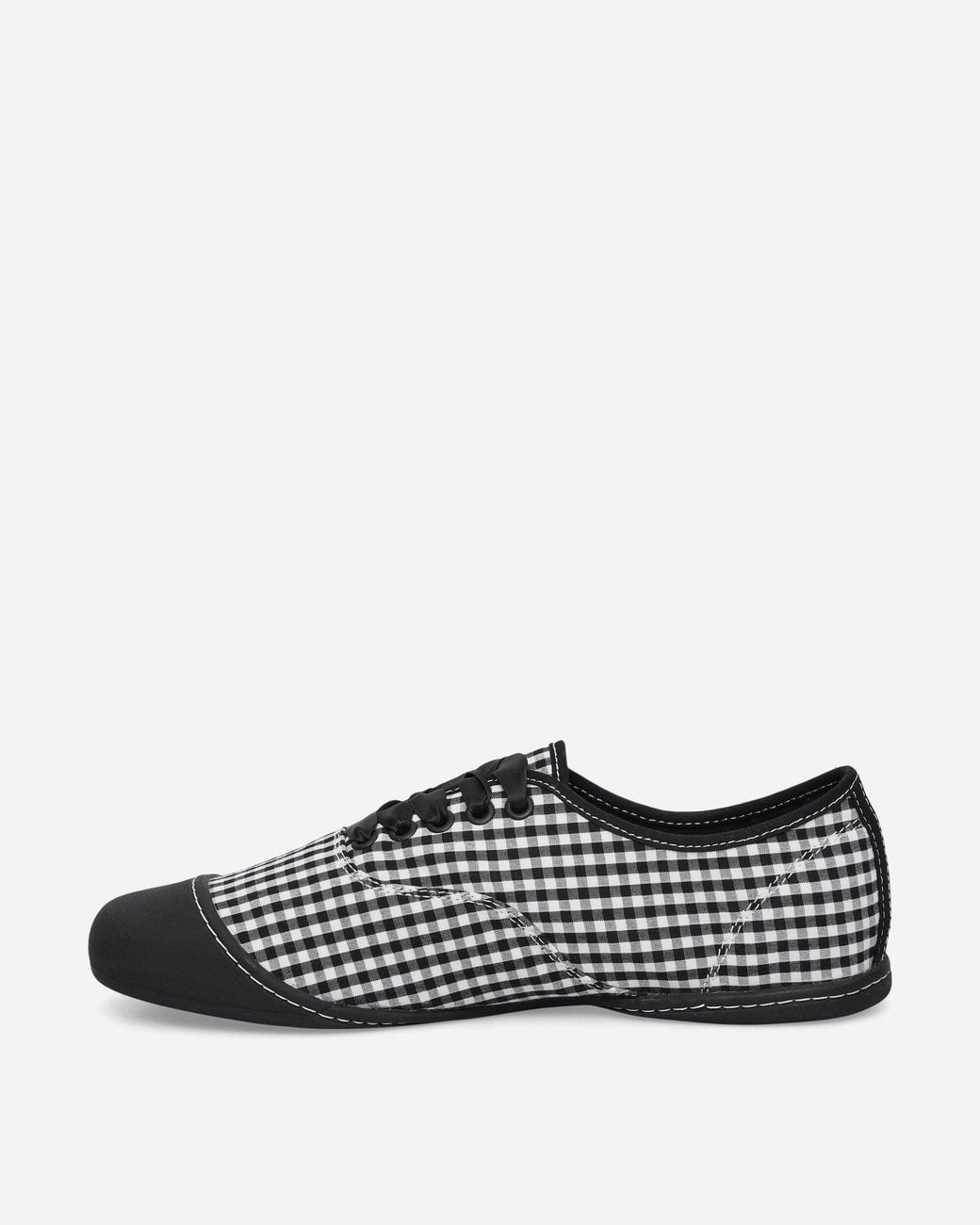 Vans White Authentic Prima Gingham Sneakers for men