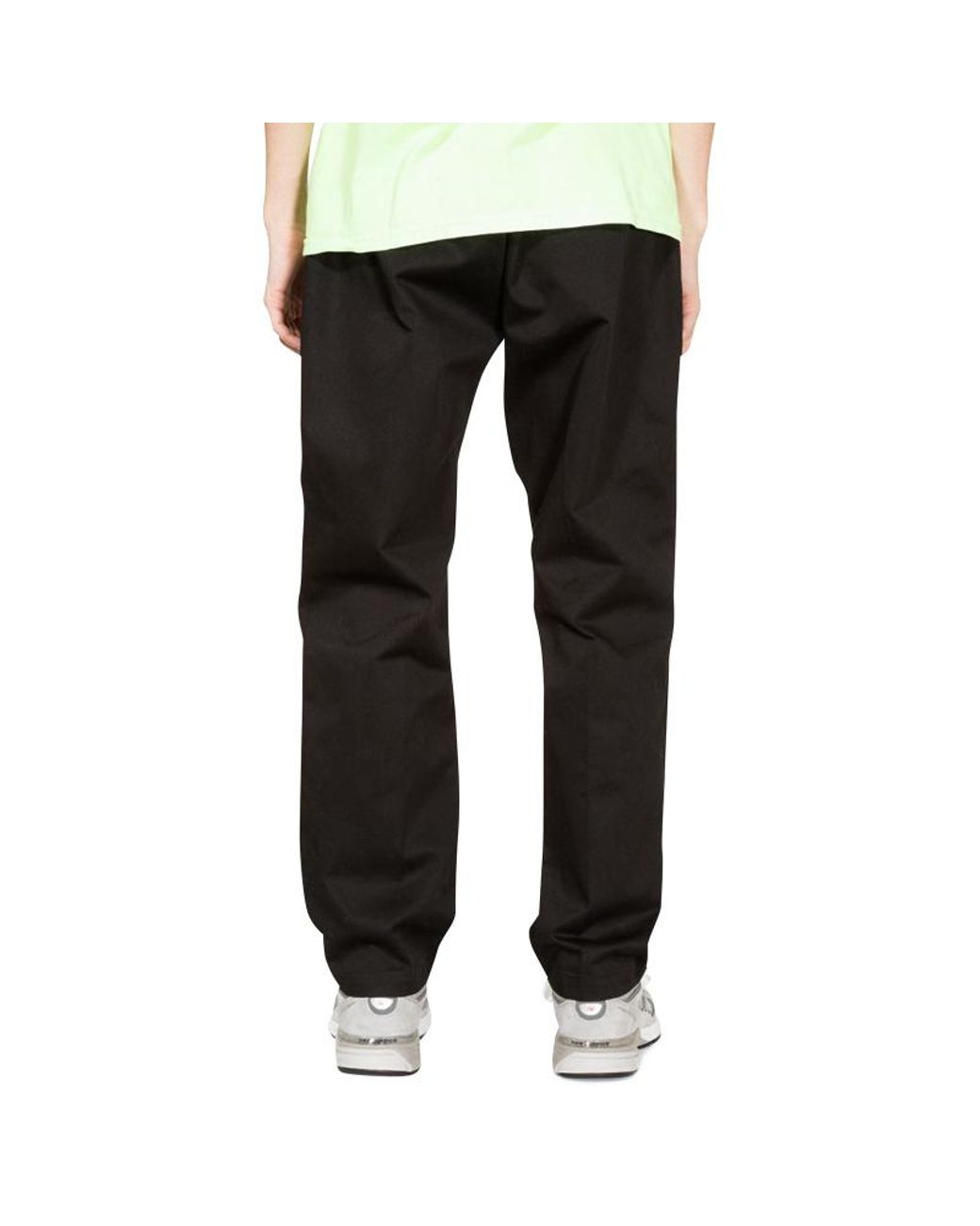 Stussy Cotton Hank Pant Black for Men 