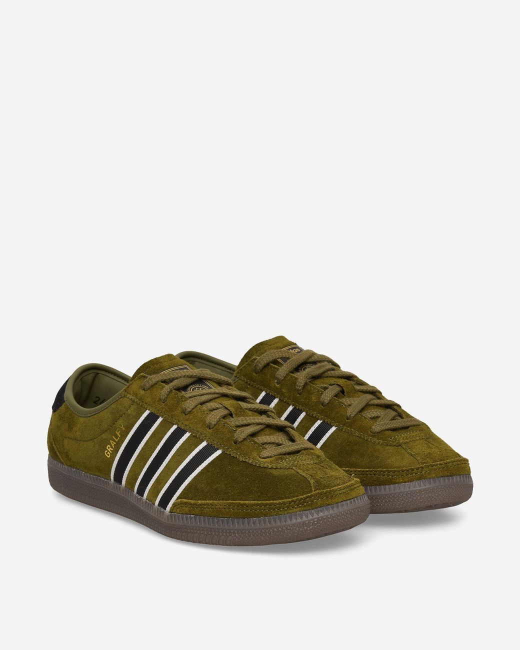Adidas Green Gralfy Spzl Sneakers Olive / Core Black for men