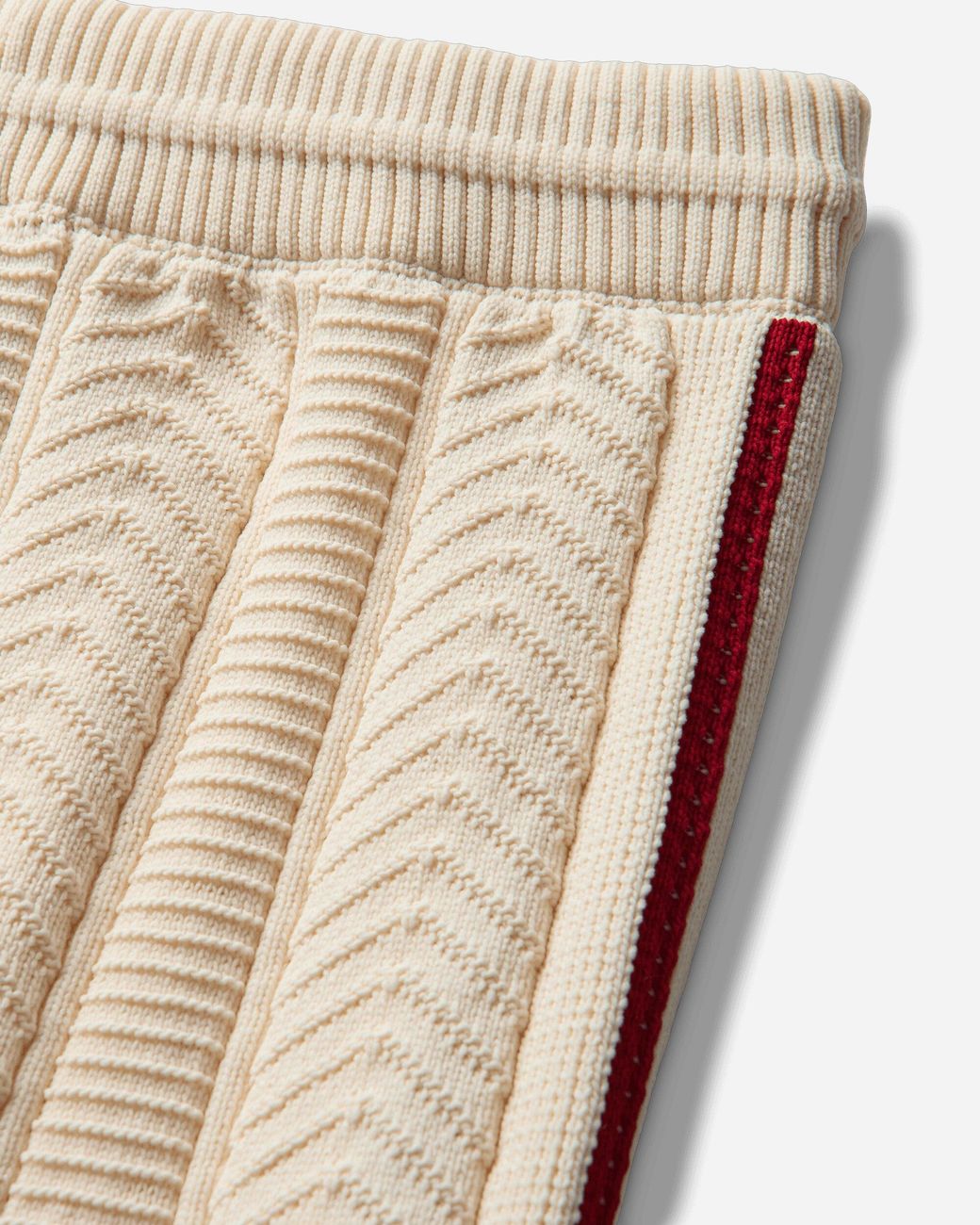 Adidas Natural Women S Sst Wide Leg Track Pants Warm Vanilla / Team Victory Red