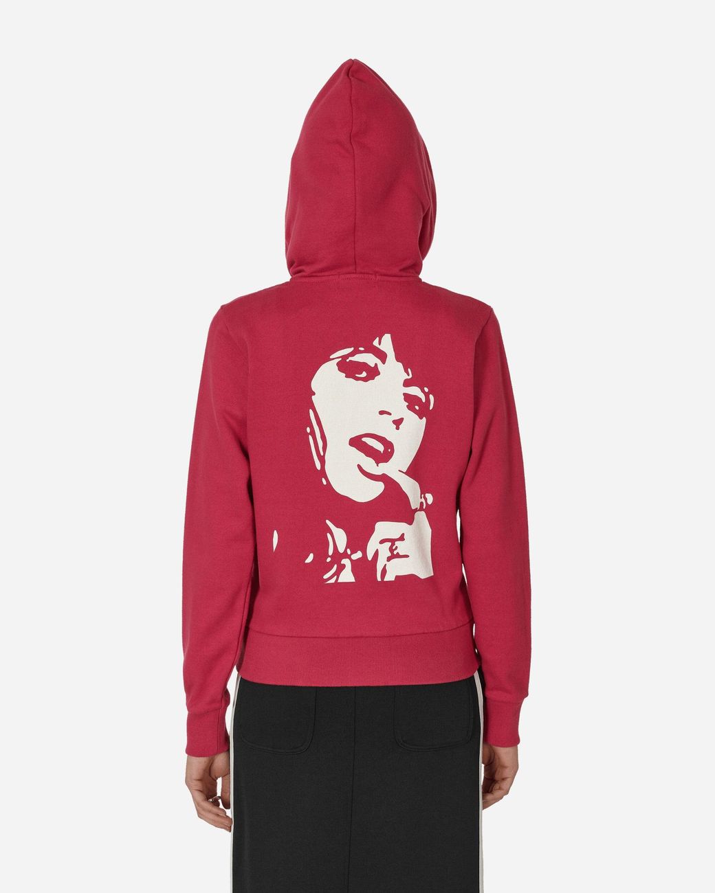 Hysteric Glamour Temptation Girl Zip Hoodie in Red | Lyst UK