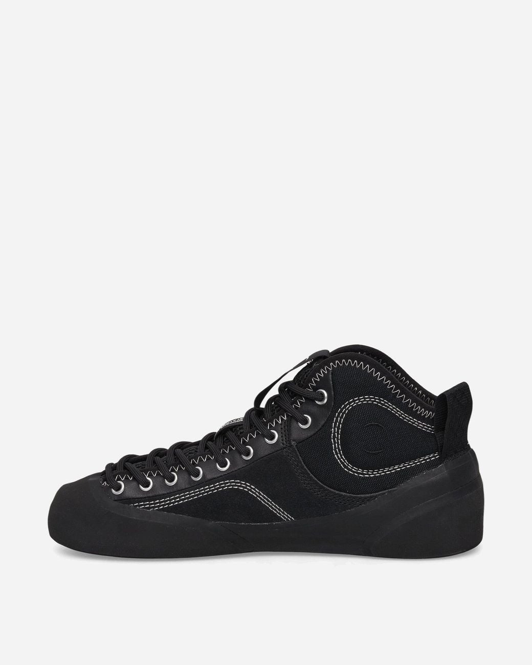 Village PM Black 1pm Mid Sneakers for men