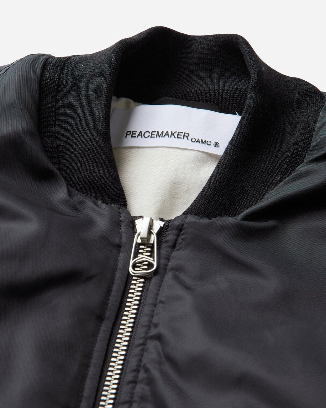 Oamc Peacemaker Black Men S Minimal Bomber Jackert for men