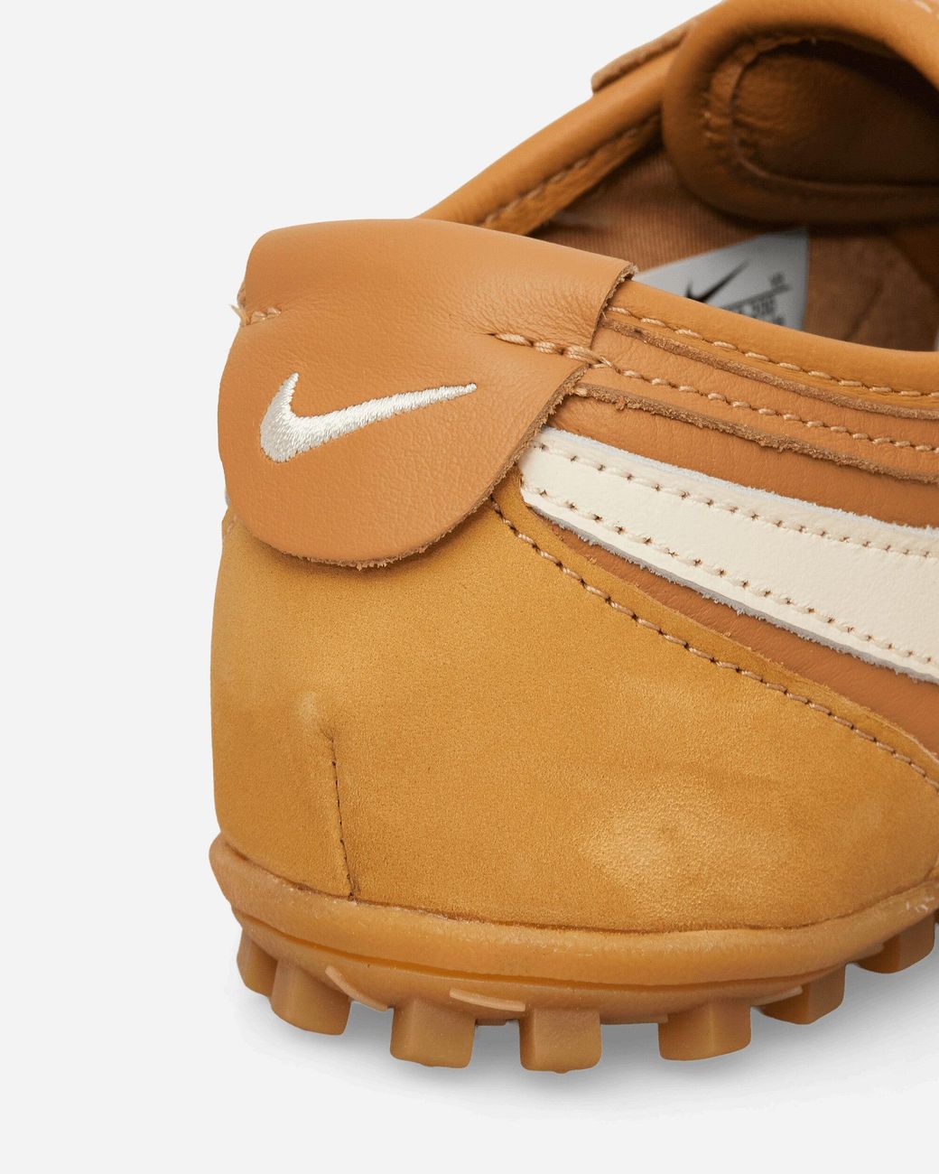 Nike Brown S Moon Shoe Og Leather Sneakers Flax