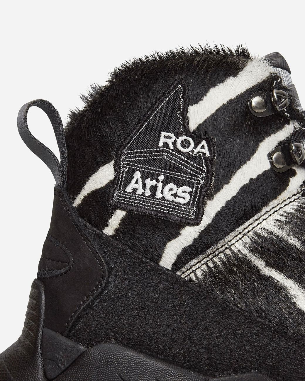 Roa Aries Andreas Boots Zebra in Black | Lyst UK
