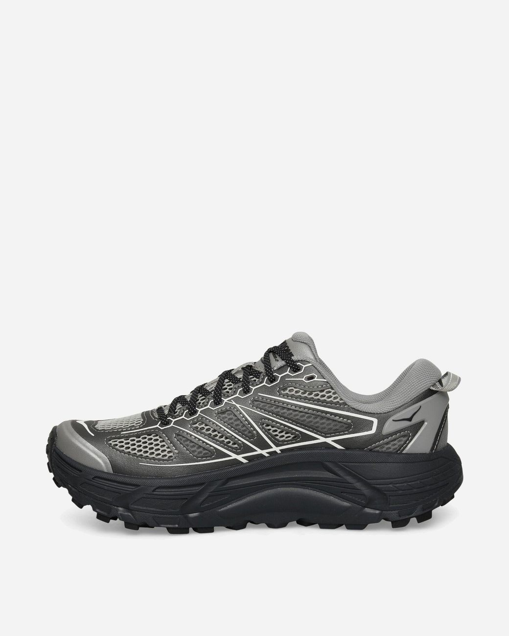 Hoka One One Gray Stealth / Tech Mafate Speed 2 Sneakers Galactic / Black for men