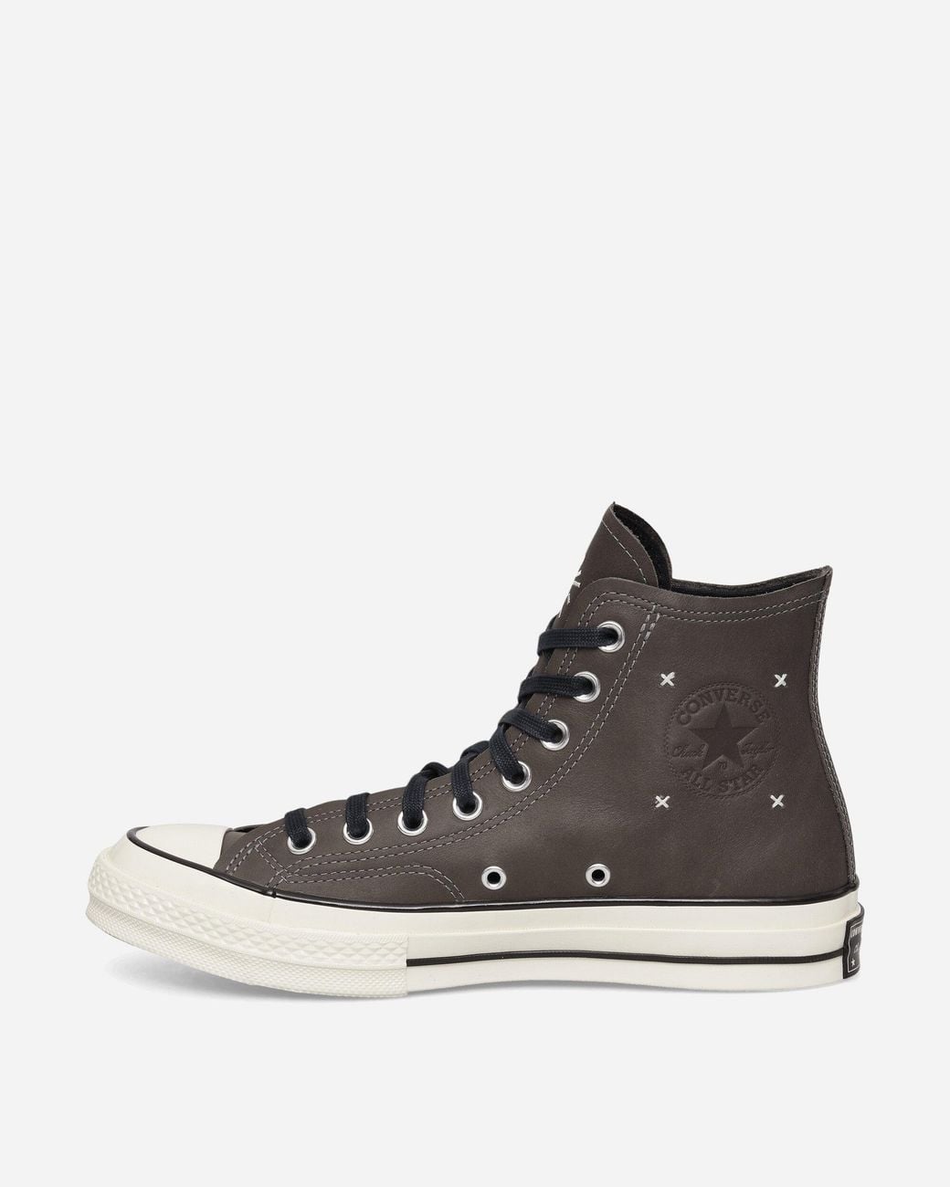 Converse Black Chuck 70 Vintage Leather Sneakers for men