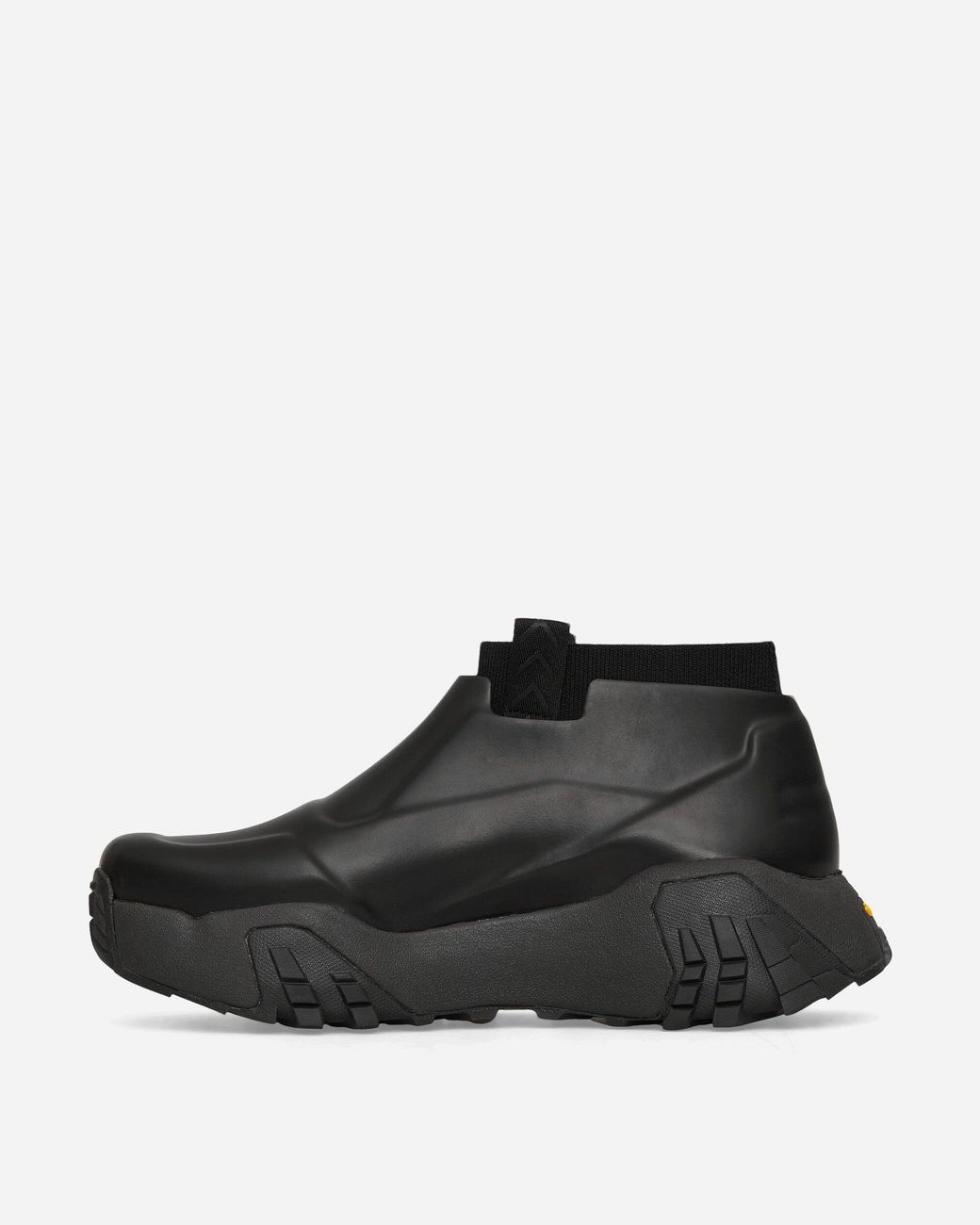 SLAM JAM Black Vibram Rubber Core Boots for men