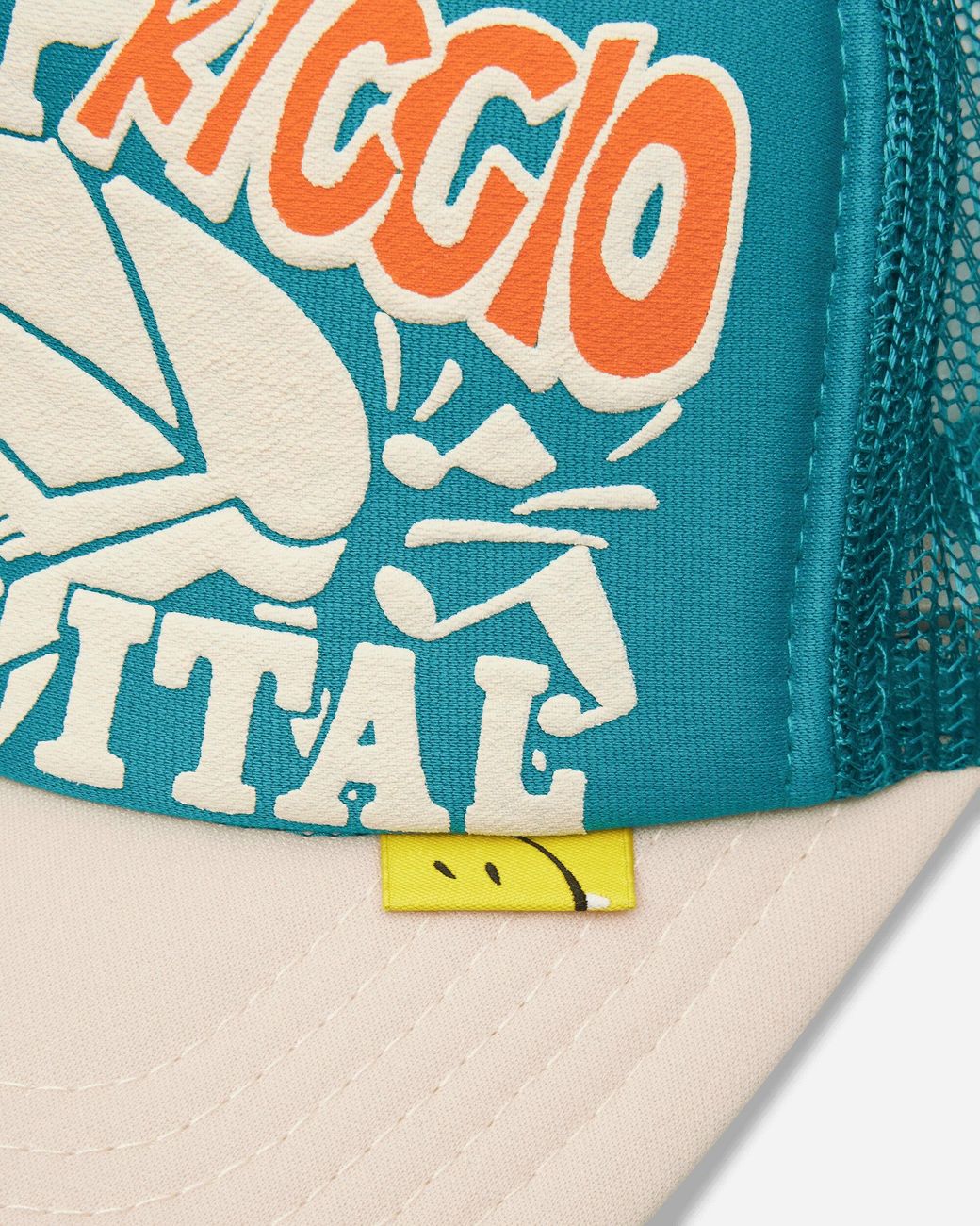 Kapital Blue Life Kapriccio Track Cap Ecru for men