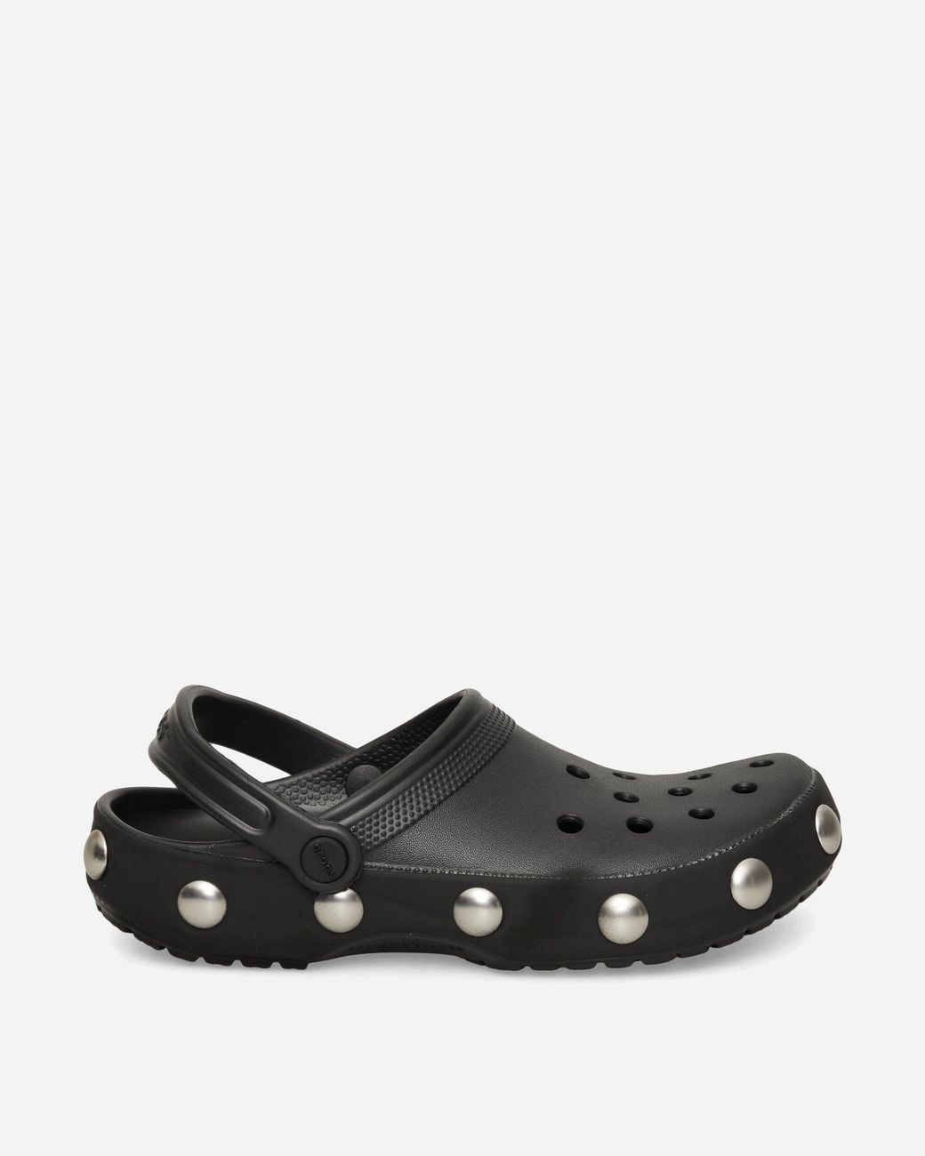 CROCSTM Black Classic Big Studded Clogs for men