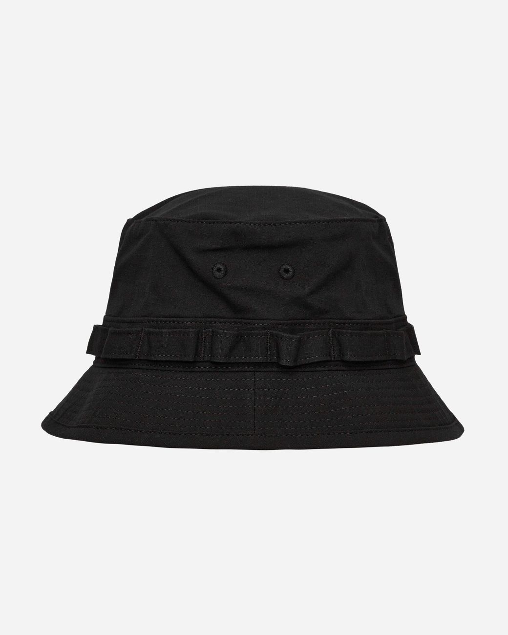 WTAPS Men's Black Cotton Ripstop Bucket Hat 03
