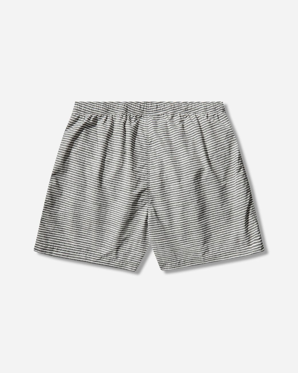 C P Company Gray Men S Flatt Nylon Striped Swim Shorts Gunmetal for men