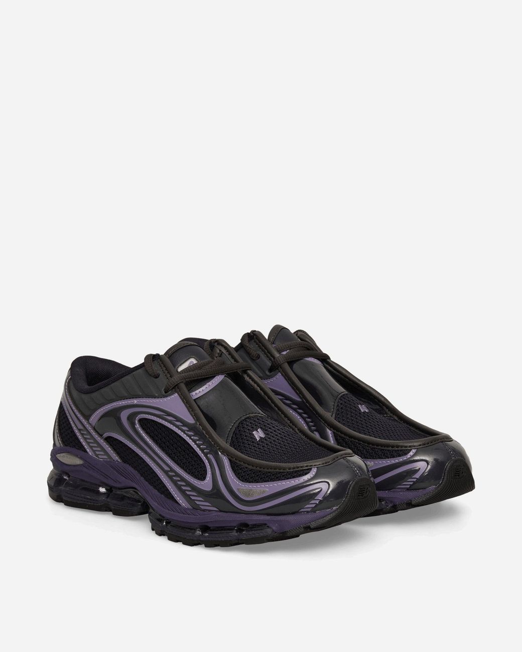 New Balance Black 1890a Sneakers Dark Night / Candied Violet for men