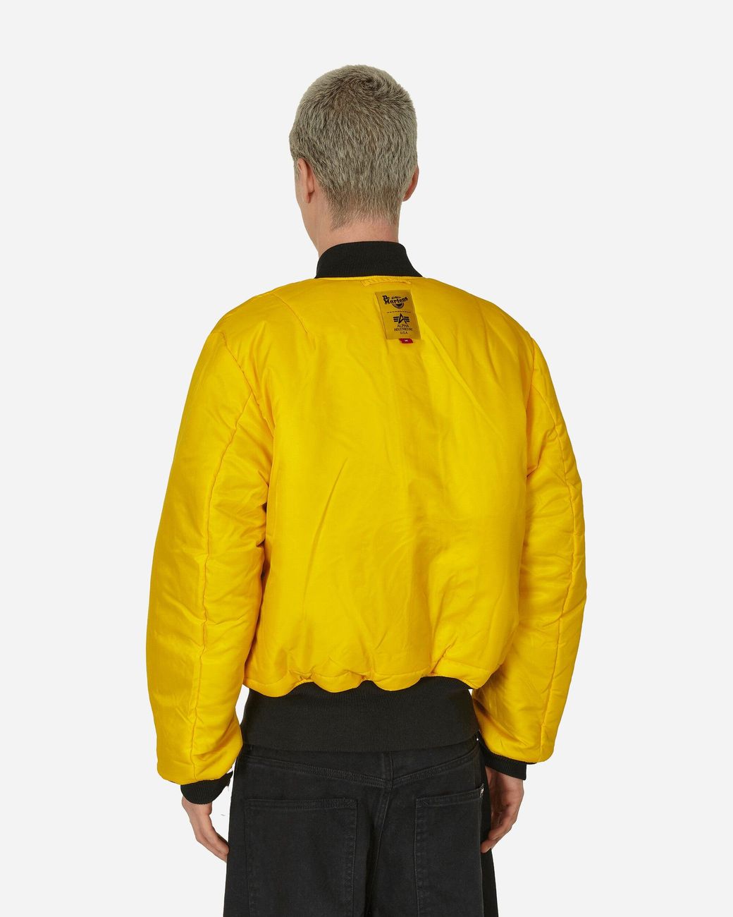 dr.martens ALPHA MA-1 ブルゾン Alpha Industries Dr. Martens Ma-1 Bomber Jacket in Black for