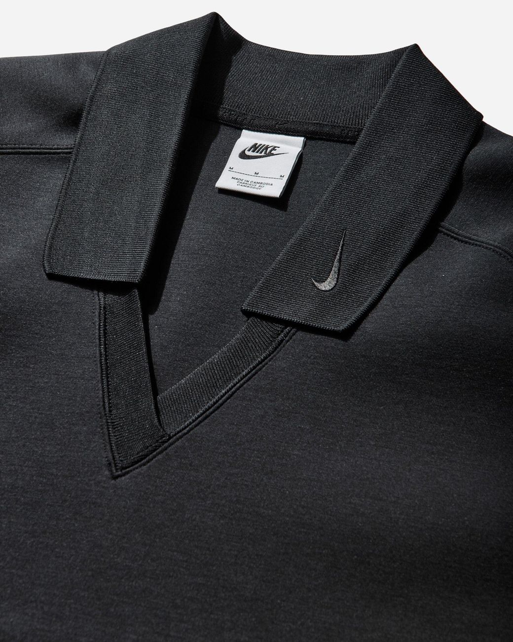 Nike Black Women S Shortsleeve Fleece Top